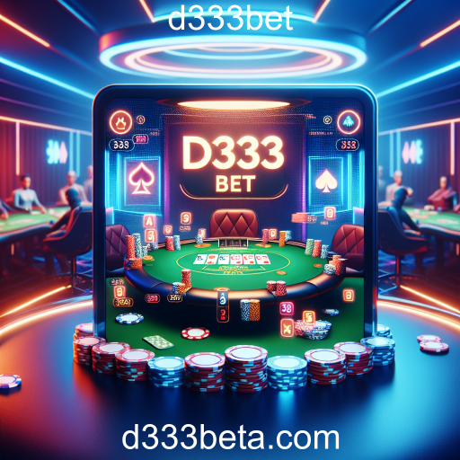 Descubra o Mundo do Poker Online com d333bet